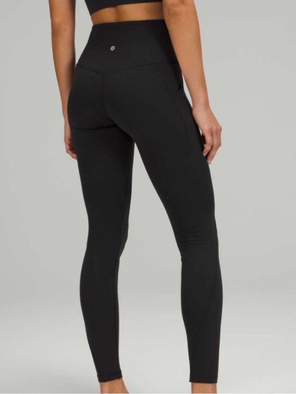 Lululemon Wunder under high rise 28” leggings black